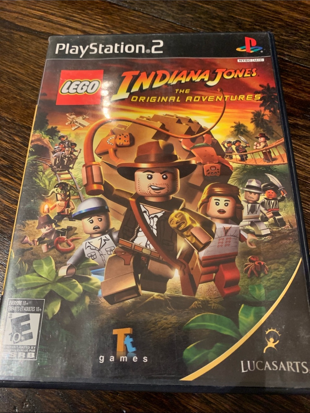 Lego PlayStation 2 Indiana Jones The original Adventures Game